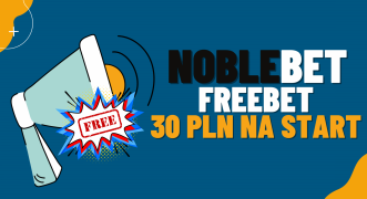 Noblebet freebet: Darmowy zakład 30 PLN
