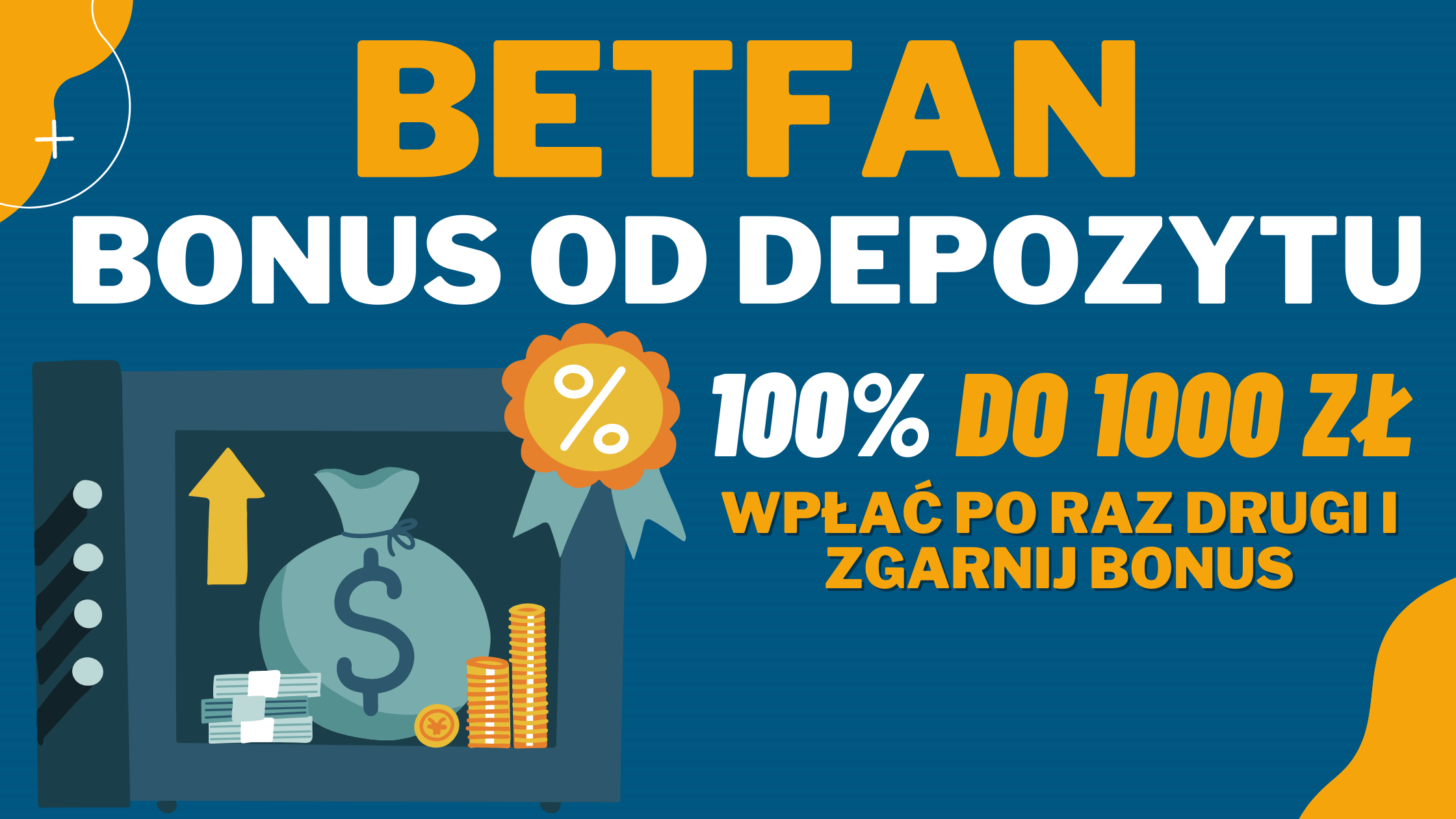 Betfan bonus od depozytu 100% do 1000 złotych